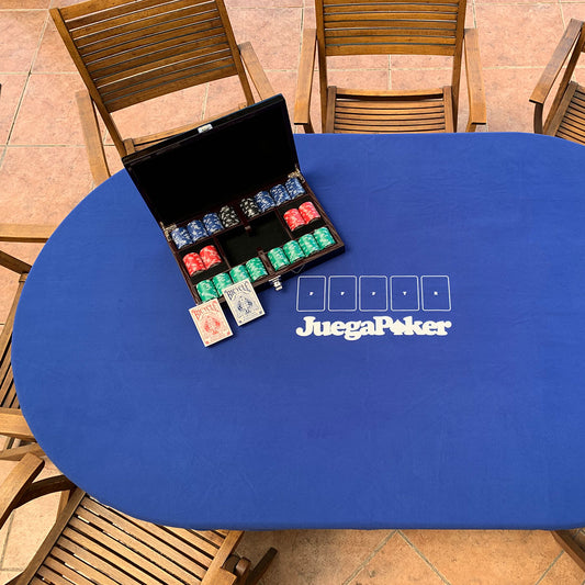 Paño Poker Ovalado 190x130 Estampado