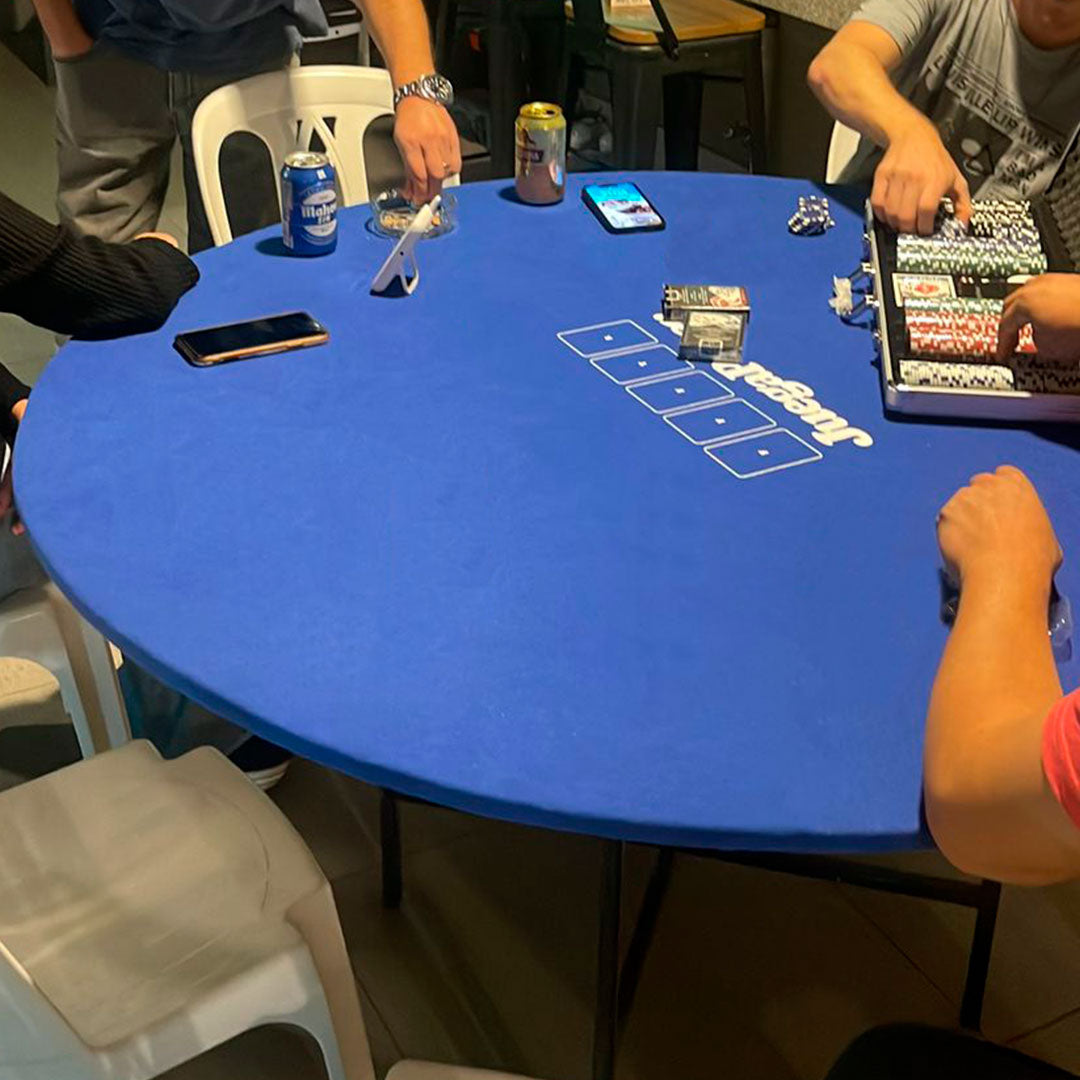 Paño Poker Redondo 110 cms Estampado